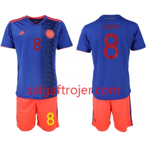 Colombia Fodboldtrøjer LERMA 8 Børn Udebanesæt Copa América 2019 Kort ærmer Colombia Fodboldtrøjer LERMA 8 Børn Udebanesæt Copa América 2019 Kort ærmer